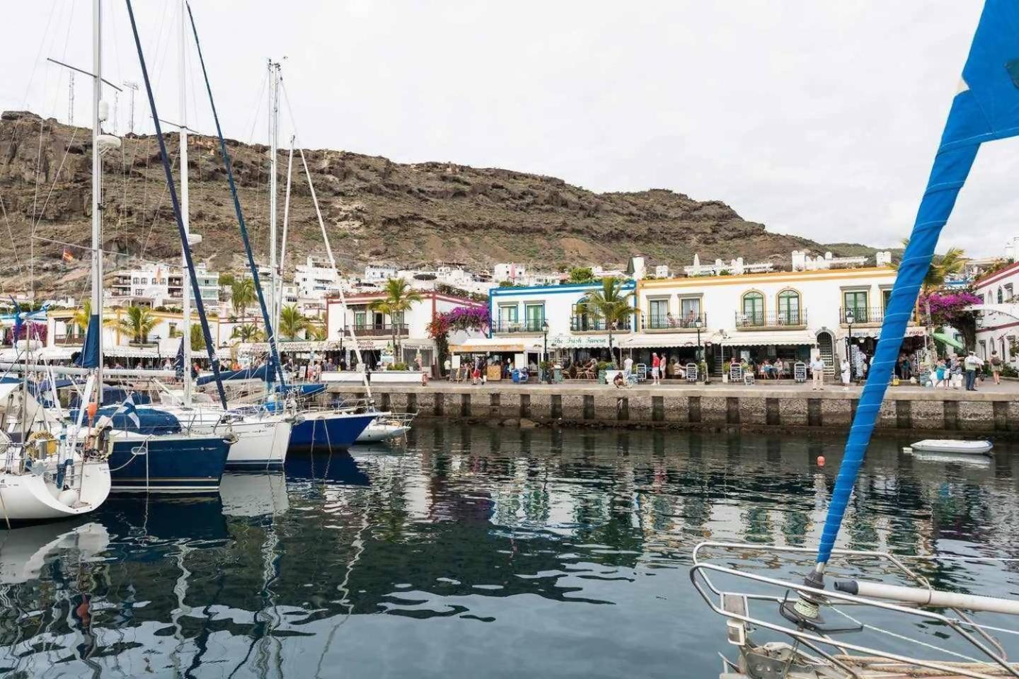 Precioso Yate En El Centro Del Puerto De Mogan Ξενοδοχείο Εξωτερικό φωτογραφία