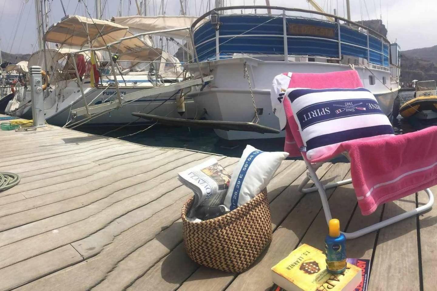 Precioso Yate En El Centro Del Puerto De Mogan Ξενοδοχείο Εξωτερικό φωτογραφία
